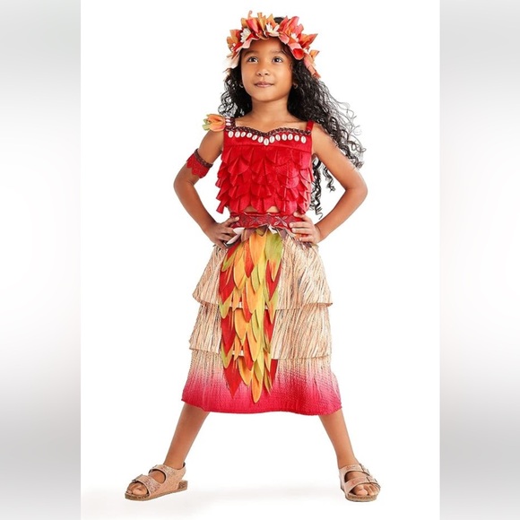 Disney Other - DISNEY MOANA COSTUME SIZE 7/8 
EUC